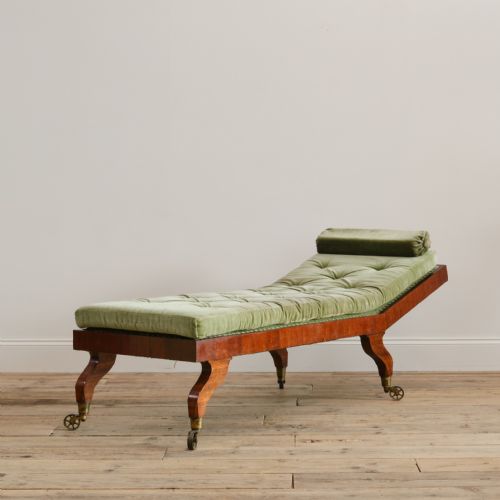 19TH CENTURY SABRE LEGGED DAYBED - ADDITIONAL PHOTO 5