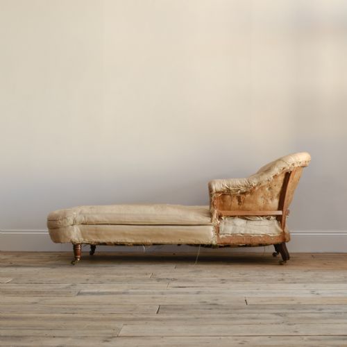 19TH CENTURY HOWARD AND SONS STYLE DAYBED - ADDITIONAL PHOTO 2