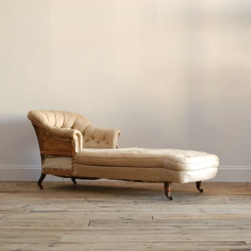 19TH CENTURY HOWARD AND SONS STYLE DAYBED - ADDITIONAL PHOTO 4