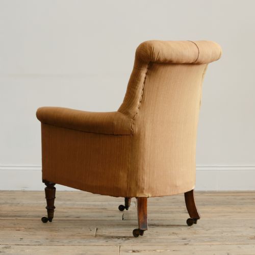 WILLIAM IV LIBRARY ARMCHAIR FROM POWDERHAM CASTLE DEVON - ADDITIONAL PHOTO 5