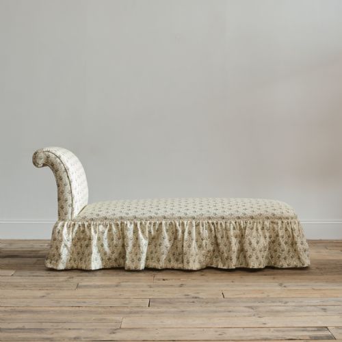 REGENCY HOLLAND SONS DAYBED IN HOWE RAMBLING ROSE LINEN - ADDITIONAL PHOTO 3