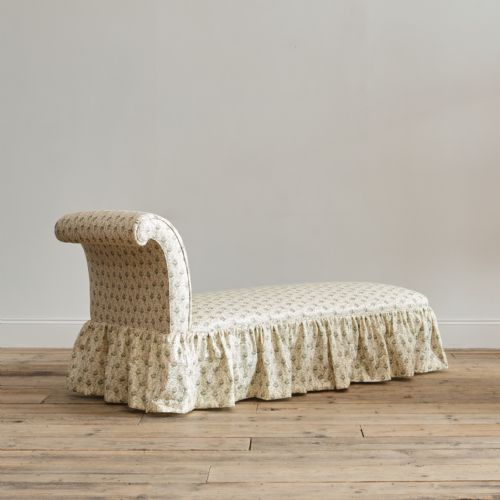 REGENCY HOLLAND SONS DAYBED IN HOWE RAMBLING ROSE LINEN - ADDITIONAL PHOTO 4