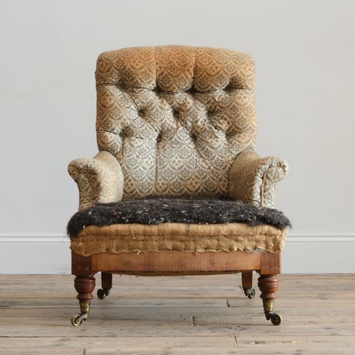 HOWARD AND SONS 'HAMMOND' ARMCHAIR - ADDITIONAL PHOTO 1