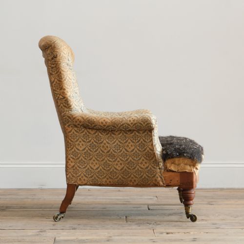 HOWARD AND SONS 'HAMMOND' ARMCHAIR - ADDITIONAL PHOTO 3