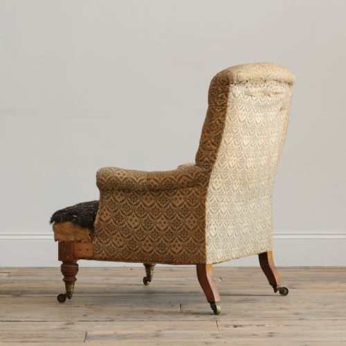 HOWARD AND SONS 'HAMMOND' ARMCHAIR - ADDITIONAL PHOTO 6