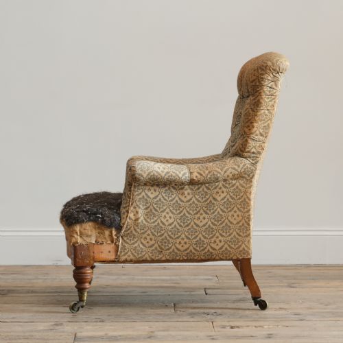 HOWARD AND SONS 'HAMMOND' ARMCHAIR - ADDITIONAL PHOTO 7