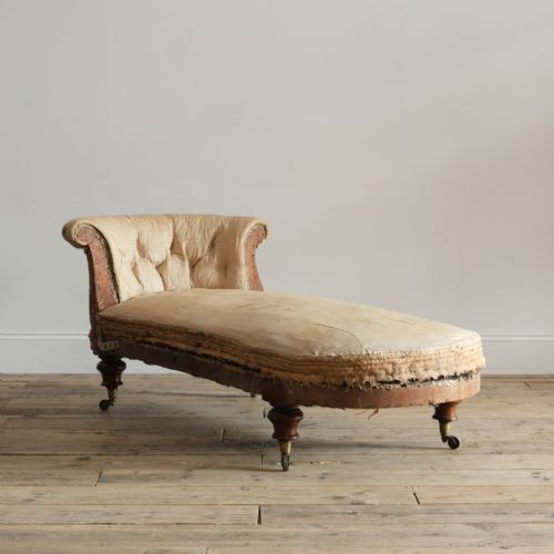 MID 19TH CENTURY BARREL BACK DAYBED - ADDITIONAL PHOTO 2