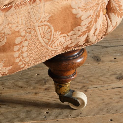 19TH CENTURY COUNTRY HOUSE CHAISE LONGUE - ADDITIONAL PHOTO 1
