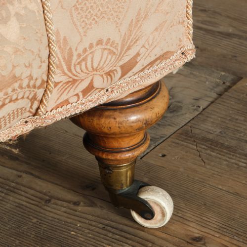 19TH CENTURY COUNTRY HOUSE CHAISE LONGUE - ADDITIONAL PHOTO 2