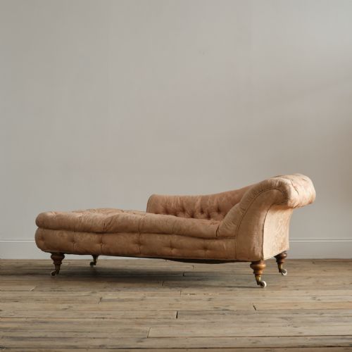 19TH CENTURY COUNTRY HOUSE CHAISE LONGUE - ADDITIONAL PHOTO 4