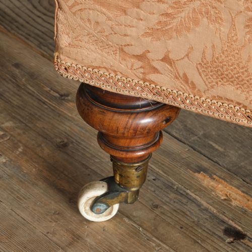 19TH CENTURY COUNTRY HOUSE CHAISE LONGUE - ADDITIONAL PHOTO 7