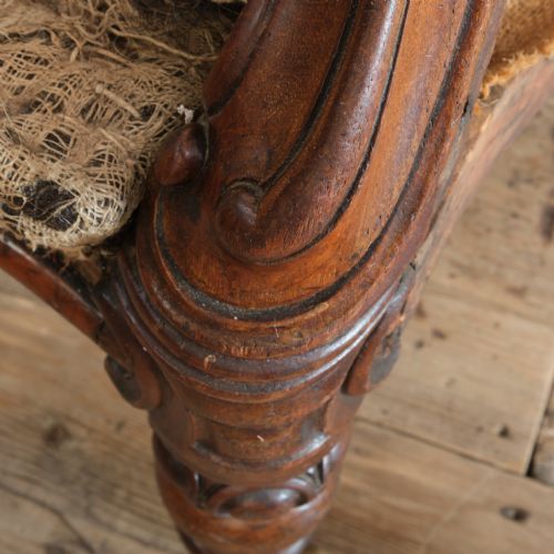 MID 19TH CENTURY COUNTRY HOUSE ARMCHAIR - ADDITIONAL PHOTO 10