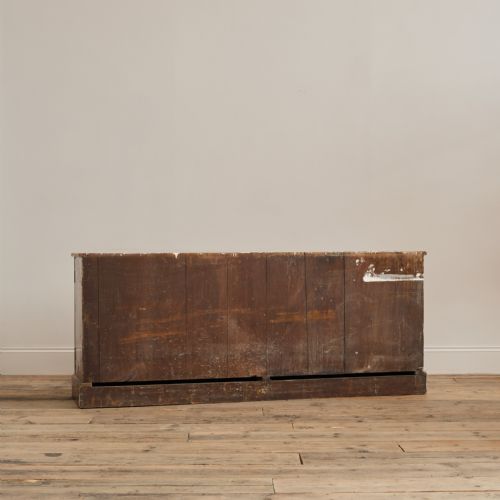 19TH CENTURY SIMULATED OAK DRY SCRAPED DRESSER BASE - ADDITIONAL PHOTO 13