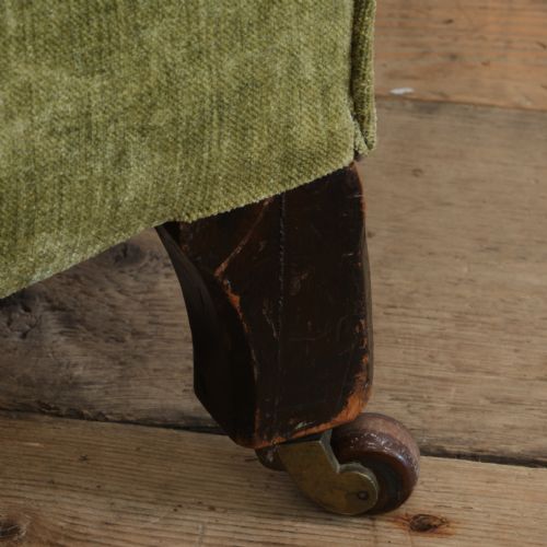 19TH CENTURY HOWARD SONS STYLE 'BRIDGEWATER' ARMCHAIR - ADDITIONAL PHOTO 9