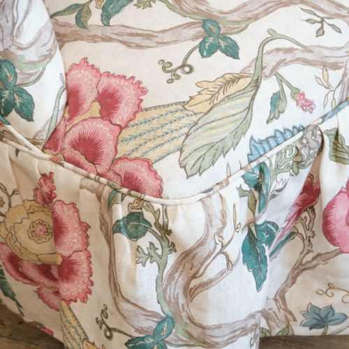 HOLLAND AND SONS TUB ARMCHAIR IN COLFAX FOWLER LINEN - ADDITIONAL PHOTO 13