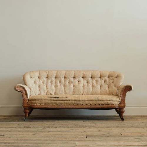 19TH CENTURY HOLLAND SONS SOFA - ADDITIONAL PHOTO 2