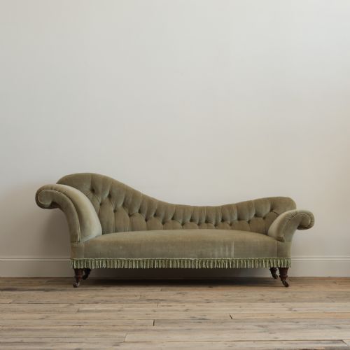19TH CENTURY SOFA CHAISE BY JUS SHOOLBRED - ADDITIONAL PHOTO 1