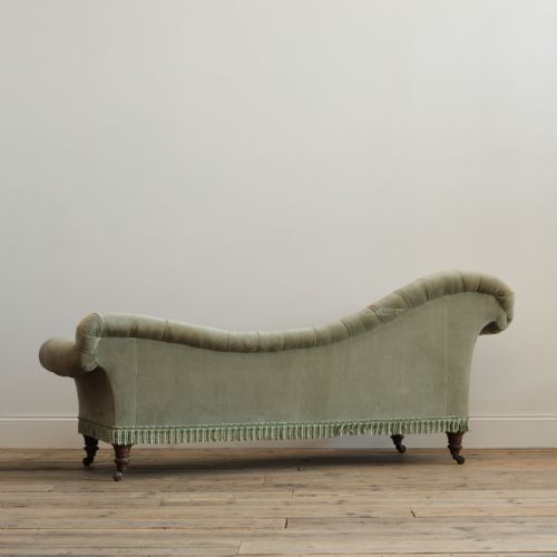 19TH CENTURY SOFA CHAISE BY JUS SHOOLBRED - ADDITIONAL PHOTO 4