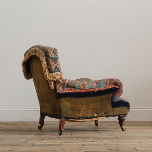 19TH CENTURY HOWARD STYLE ARMCHAIR - ADDITIONAL PHOTO 6