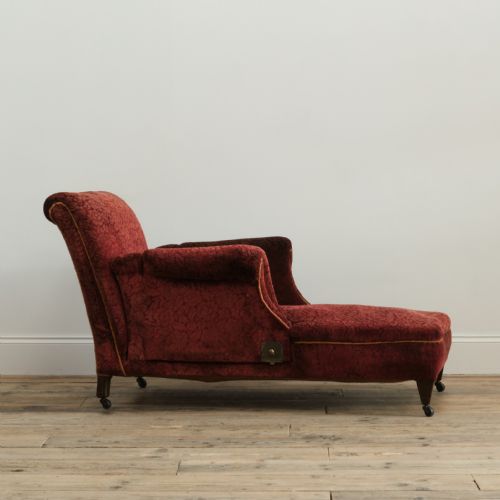 ANTIQUE RECLINING DAYBED - ADDITIONAL PHOTO 1