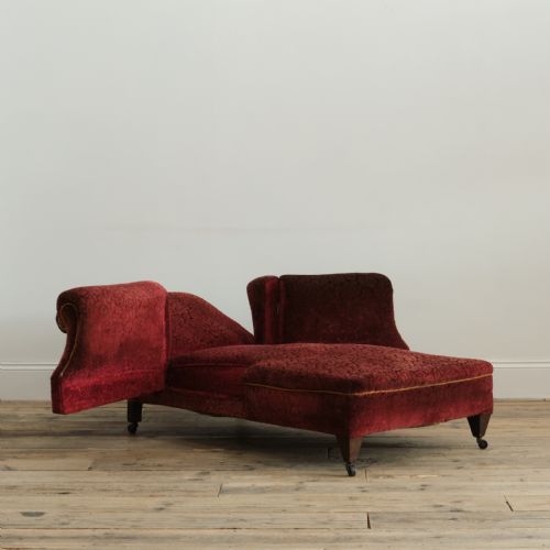 ANTIQUE RECLINING DAYBED - ADDITIONAL PHOTO 3