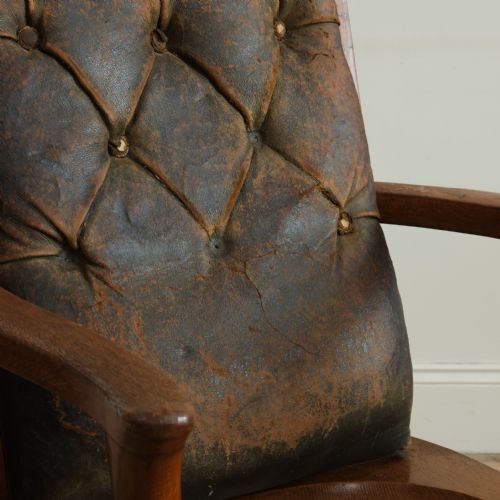 19TH CENTURY DESK CHAIR BY JAMES SHOOLBRED - ADDITIONAL PHOTO 8