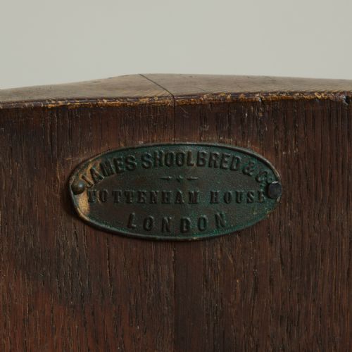 19TH CENTURY DESK CHAIR BY JAMES SHOOLBRED - ADDITIONAL PHOTO 9