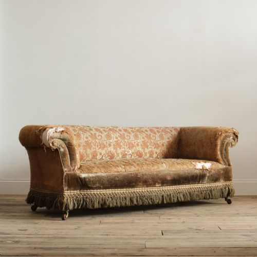 19th century country house sofa by hampton sons - CATEGORY: ANTIQUE SOFAS - DATED 1880