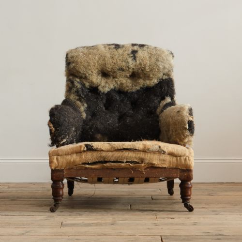 19TH CENTURY HOWARD STYLE GRAFTON ARMCHAIR - ADDITIONAL PHOTO 2