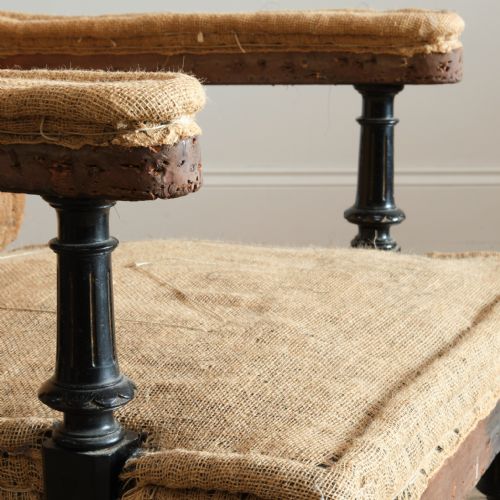 MID 19TH CENTURY OPEN ARMCHAIR ATTR' GILLOWS - ADDITIONAL PHOTO 5