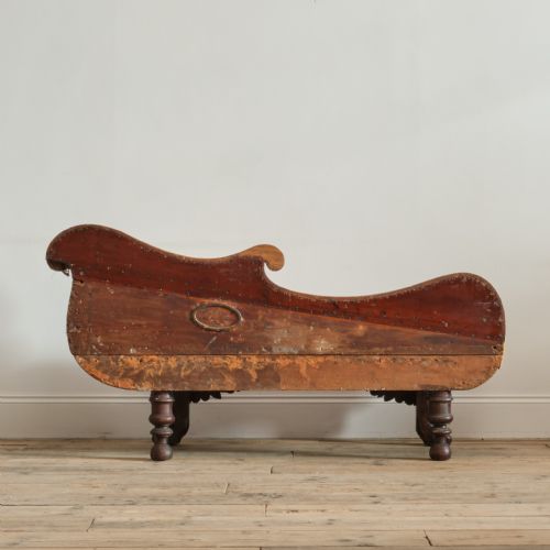 AMERICAN REGENCY RECAMIER CHAISE LONGUE C1825 - ADDITIONAL PHOTO 2