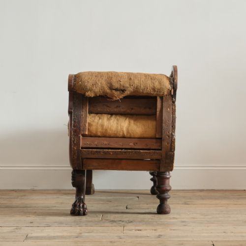 AMERICAN REGENCY RECAMIER CHAISE LONGUE C1825 - ADDITIONAL PHOTO 3