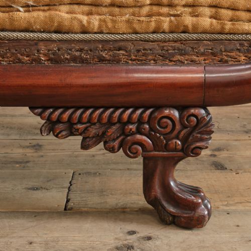 AMERICAN REGENCY RECAMIER CHAISE LONGUE C1825 - ADDITIONAL PHOTO 11