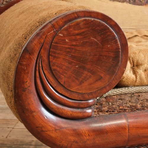 AMERICAN REGENCY RECAMIER CHAISE LONGUE C1825 - ADDITIONAL PHOTO 13