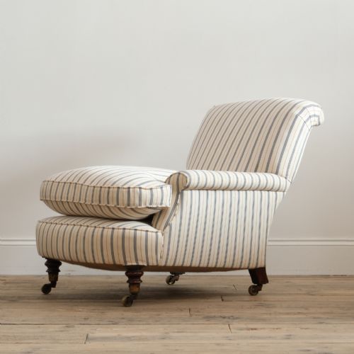 19TH CENTURY HOWARD STYLE CLUB ARMCHAIR C1860 - ADDITIONAL PHOTO 1