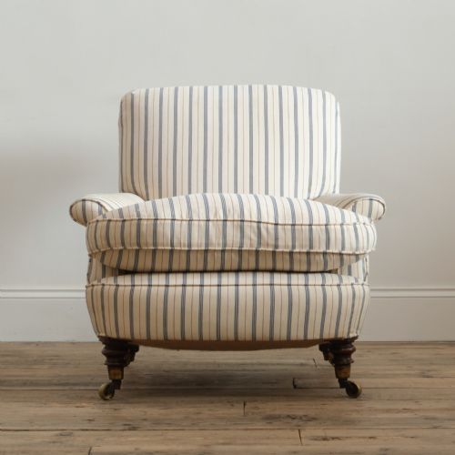 19TH CENTURY HOWARD STYLE CLUB ARMCHAIR C1860 - ADDITIONAL PHOTO 8