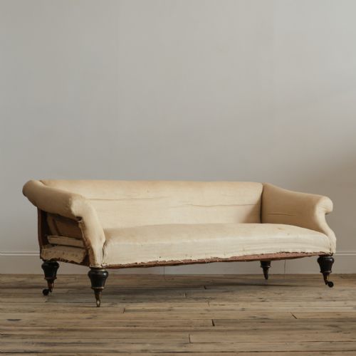MID 19TH CENTURY COUNTRY HOUSE SOFA - ADDITIONAL PHOTO 1