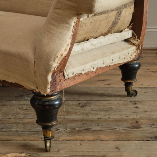 MID 19TH CENTURY COUNTRY HOUSE SOFA - ADDITIONAL PHOTO 7