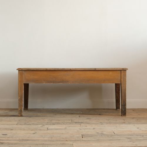 GEORGIAN PINE SCULLERY TABLE IN ORIGINAL PAINT - ADDITIONAL PHOTO 6