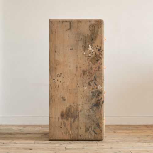GEORGIAN PINE SCULLERY TABLE IN ORIGINAL PAINT - ADDITIONAL PHOTO 10