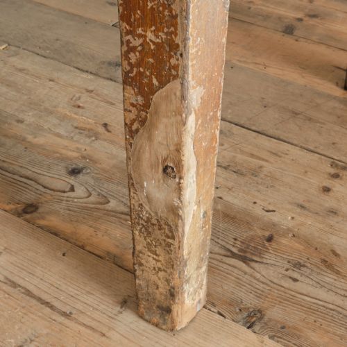 GEORGIAN PINE SCULLERY TABLE IN ORIGINAL PAINT - ADDITIONAL PHOTO 15