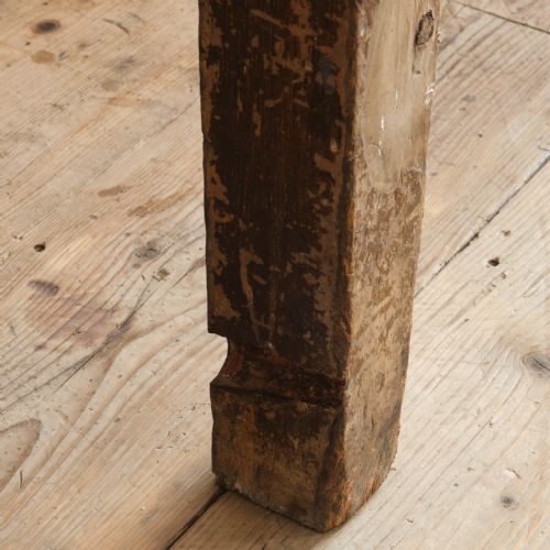 GEORGIAN PINE SCULLERY TABLE IN ORIGINAL PAINT - ADDITIONAL PHOTO 16