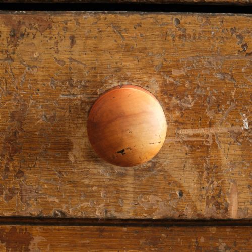 GEORGIAN PINE SCULLERY TABLE IN ORIGINAL PAINT - ADDITIONAL PHOTO 17