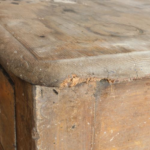 GEORGIAN PINE SCULLERY TABLE IN ORIGINAL PAINT - ADDITIONAL PHOTO 22
