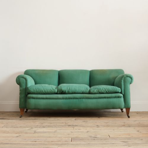 early 20th century country house sofa - CATEGORY: ANTIQUE SOFAS - DATED 1900