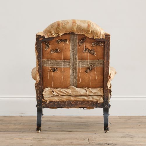 SMALL 19TH CENTURY BEDROOM ARMCHAIR - ADDITIONAL PHOTO 6
