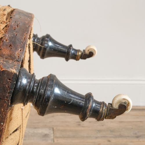 SMALL 19TH CENTURY BEDROOM ARMCHAIR - ADDITIONAL PHOTO 7