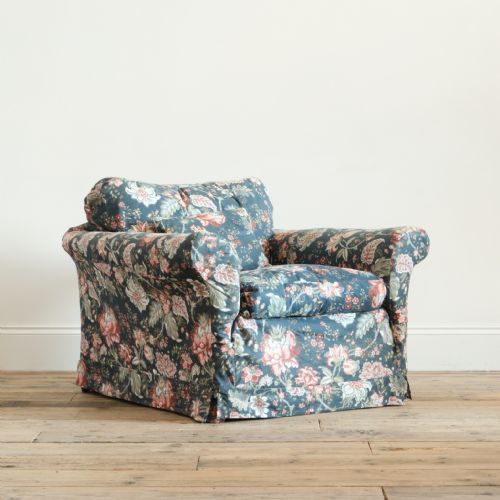 LARGE DEEP SEATED COUNTRY HOUSE ARMCHAIR - ADDITIONAL PHOTO 1