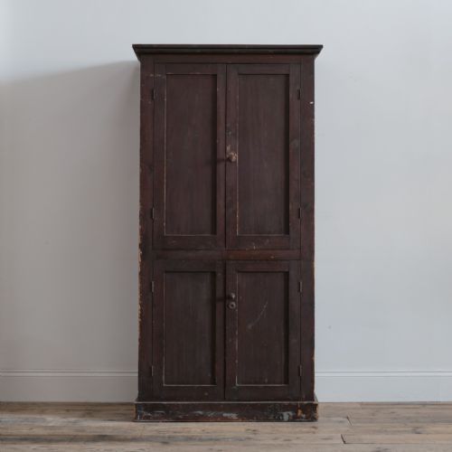 20th century scratch built pine cupboard - CATEGORY: ANTIQUE CUPBOARDS - DATED 1930