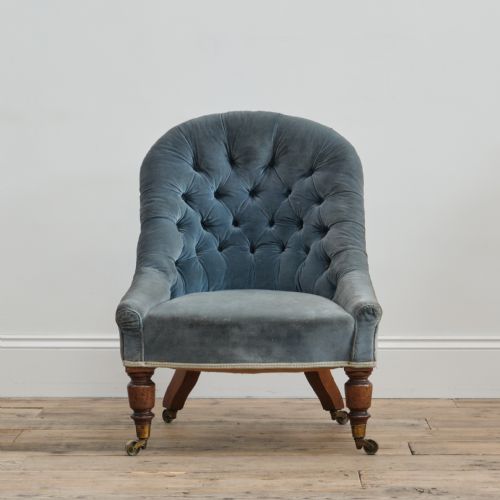 19TH CENTURY SLIPPER CHAIR IN THE MANNER OF GILLOWS - ADDITIONAL PHOTO 2